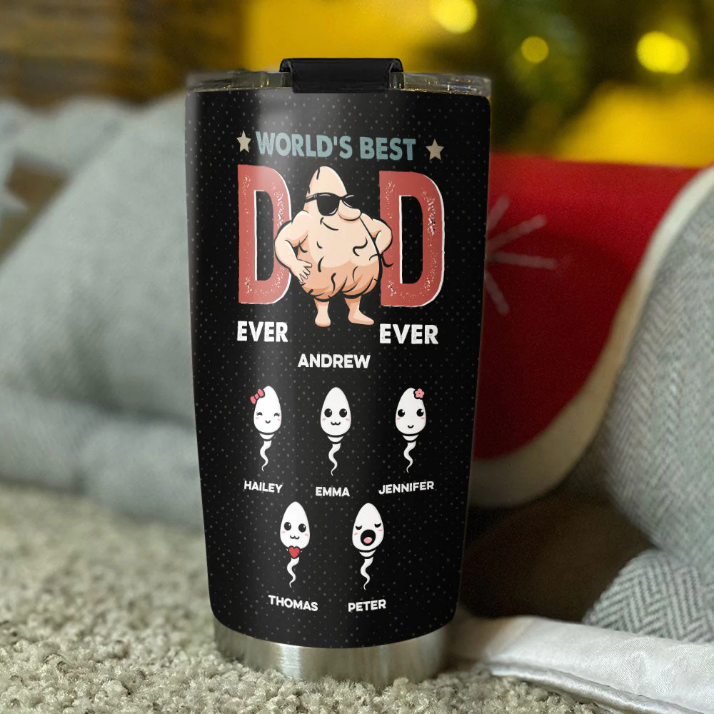 Thank You For Sharing Your DNA - Personalized Custom Tumbler - Image 4