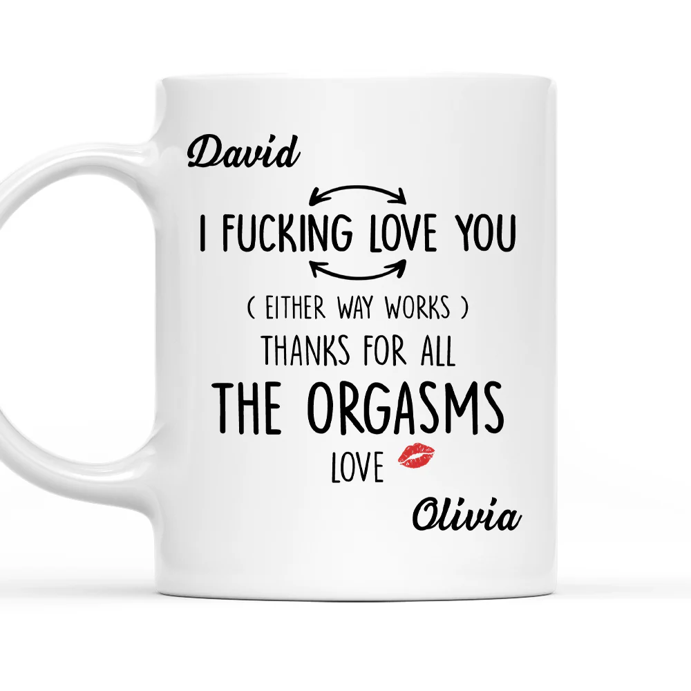 Thanks For All The Things You Did - Personalized Custom Coffee Mug