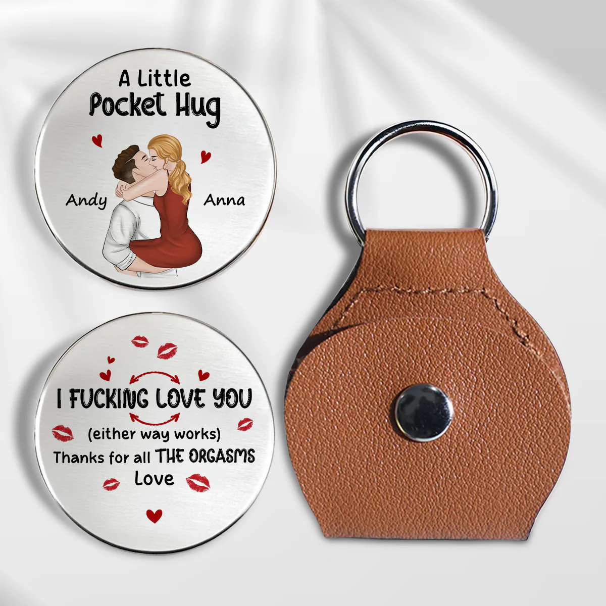 Thanks For All The Things You Did - Personalized Custom Pocket Hug