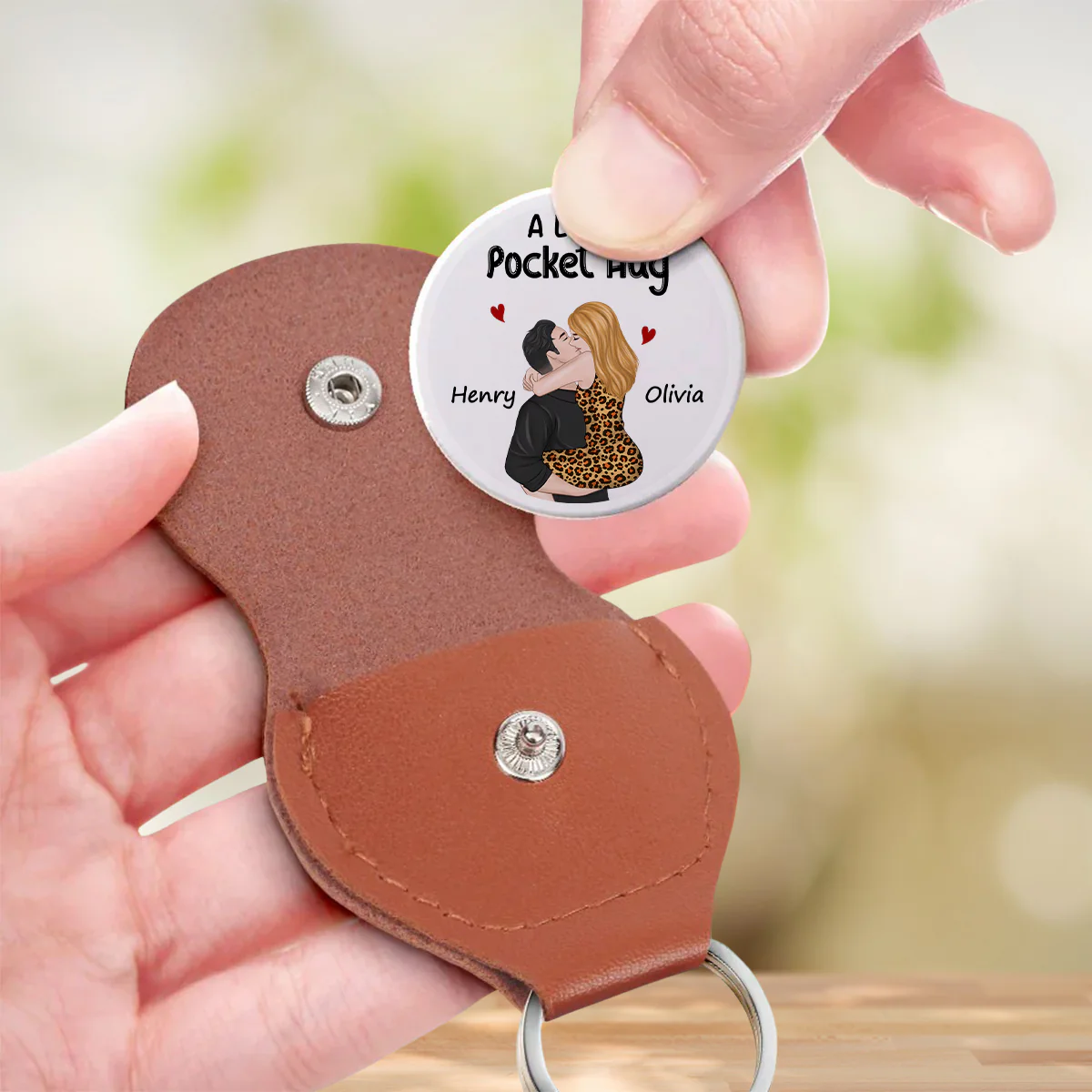 Thanks For All The Things You Did - Personalized Custom Pocket Hug - Image 3