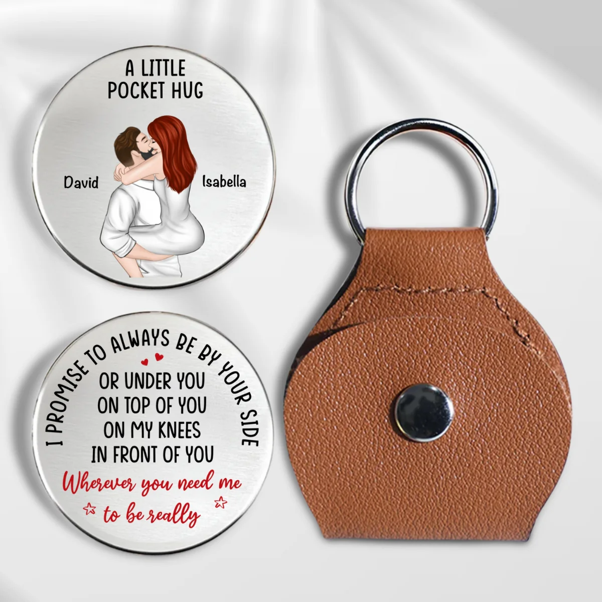 Thanks For All The Things You Did - Personalized Custom Pocket Hug - Image 6