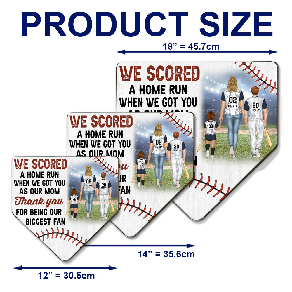 Thanks For Cheering Us On - Personalized Custom Wood Sign - Image 2