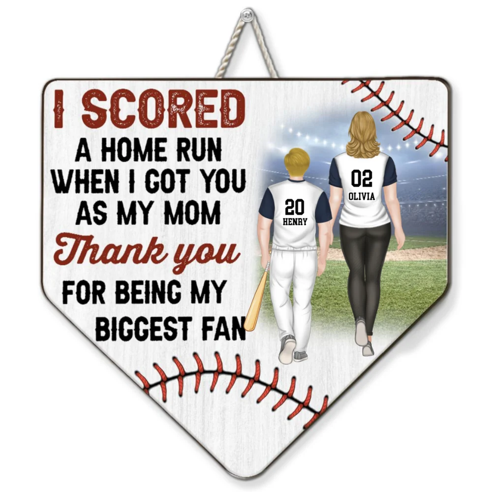 Thanks For Cheering Us On - Personalized Custom Wood Sign - Image 7