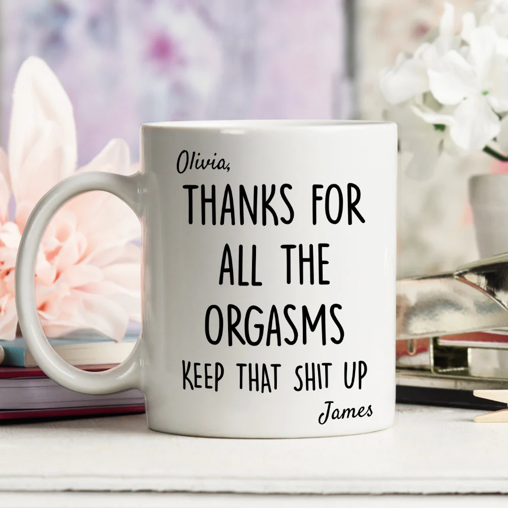 Thanks For Every Wild Night - Personalized Custom Coffee Mug - Image 4