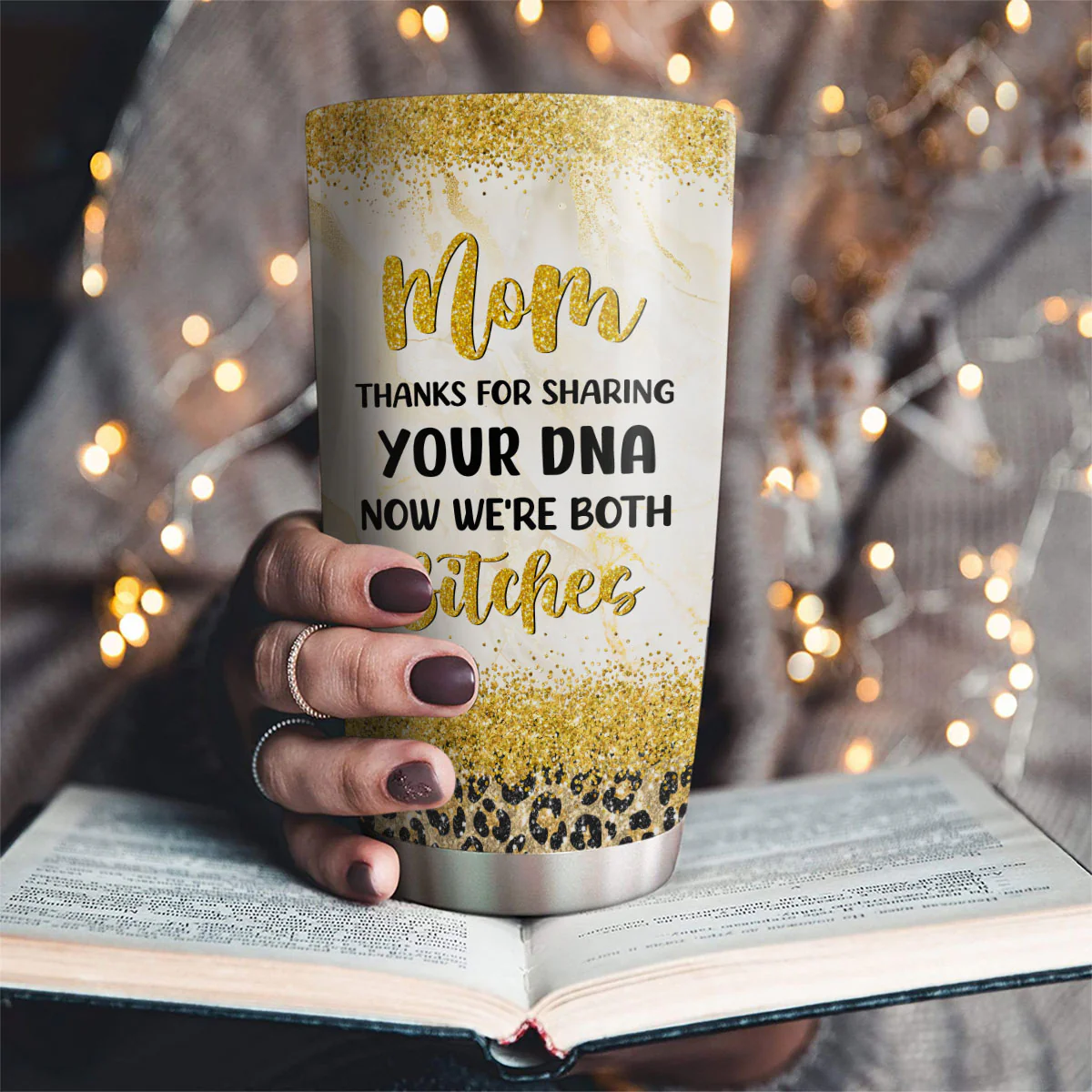 Thanks For Sharing DNA - Personalized Custom Tumbler - Image 2