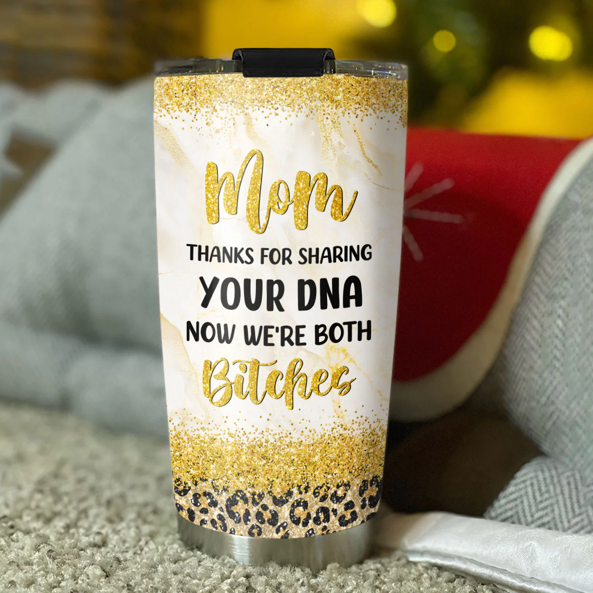 Thanks For Sharing DNA - Personalized Custom Tumbler - Image 4