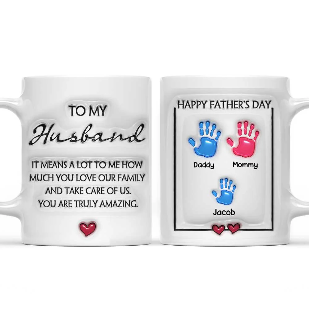 Thanks For Take Care Of Us - Personalized Custom 3D Inflated Effect Mug - Image 5