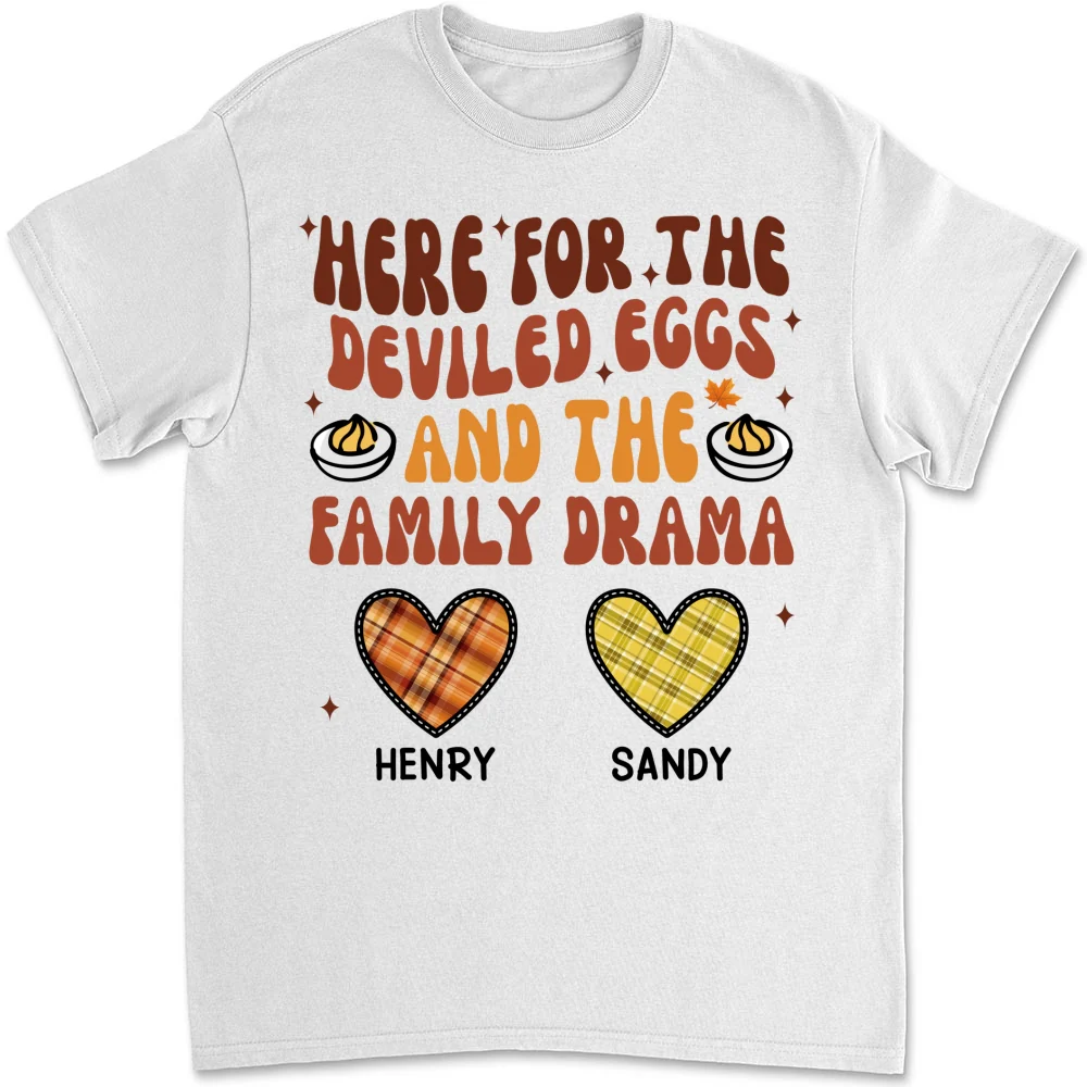 Thanksgiving Family Shirt - Personalized Custom Shirt - Image 6