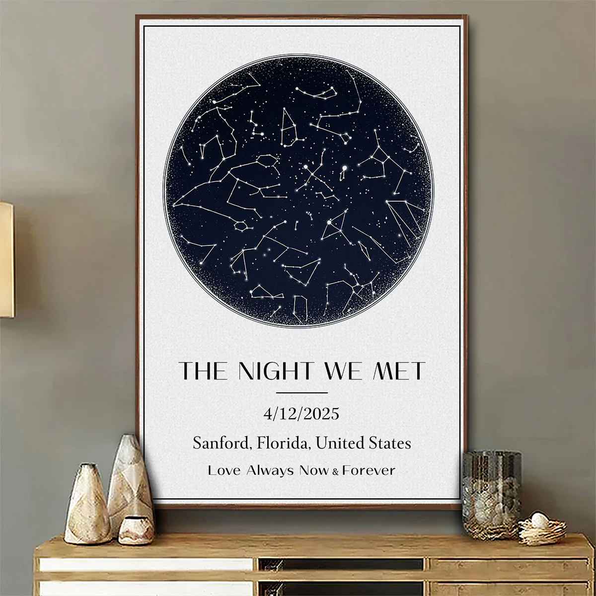 That Night Felt Like Fate - Personalized Custom Poster