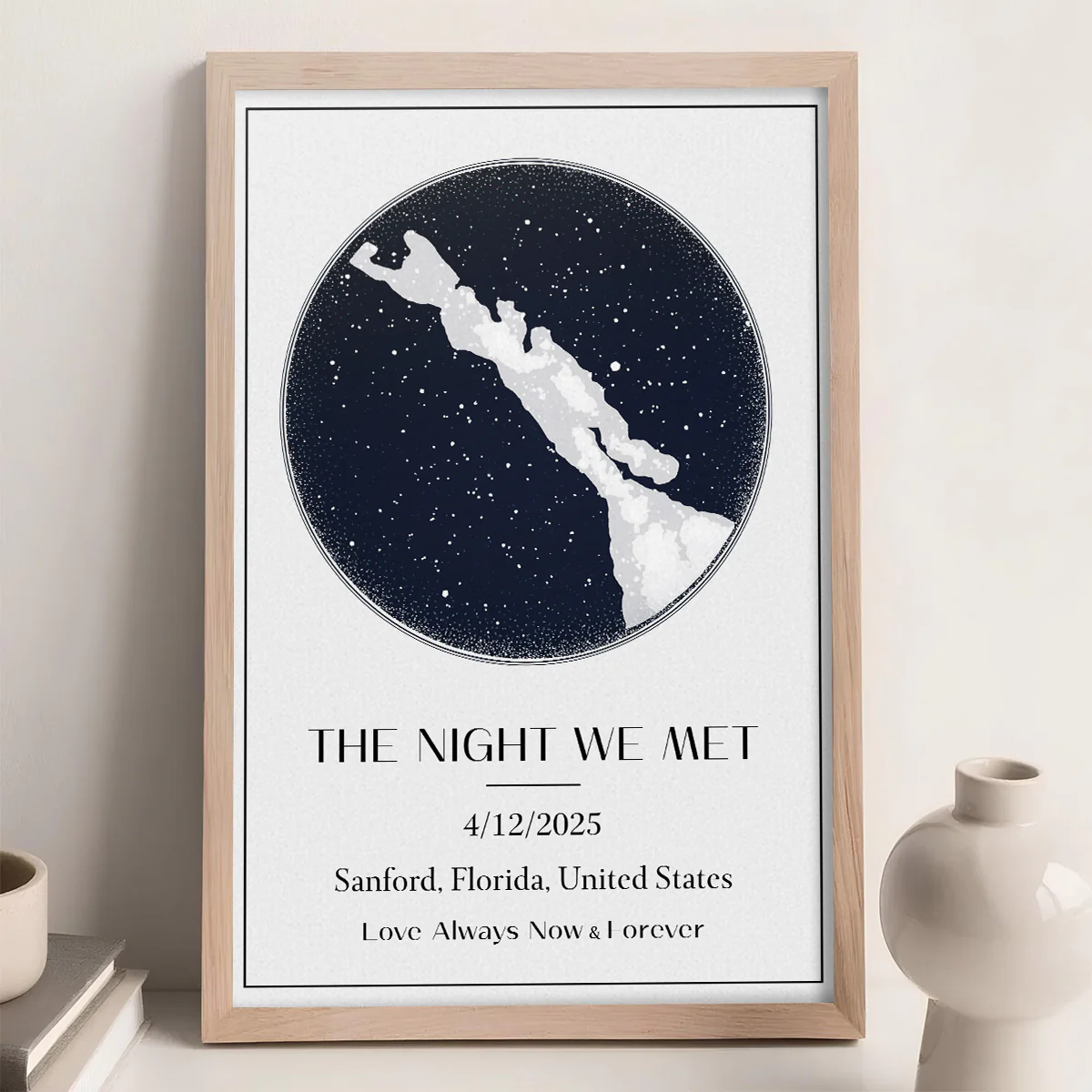 That Night Felt Like Fate - Personalized Custom Poster - Image 3