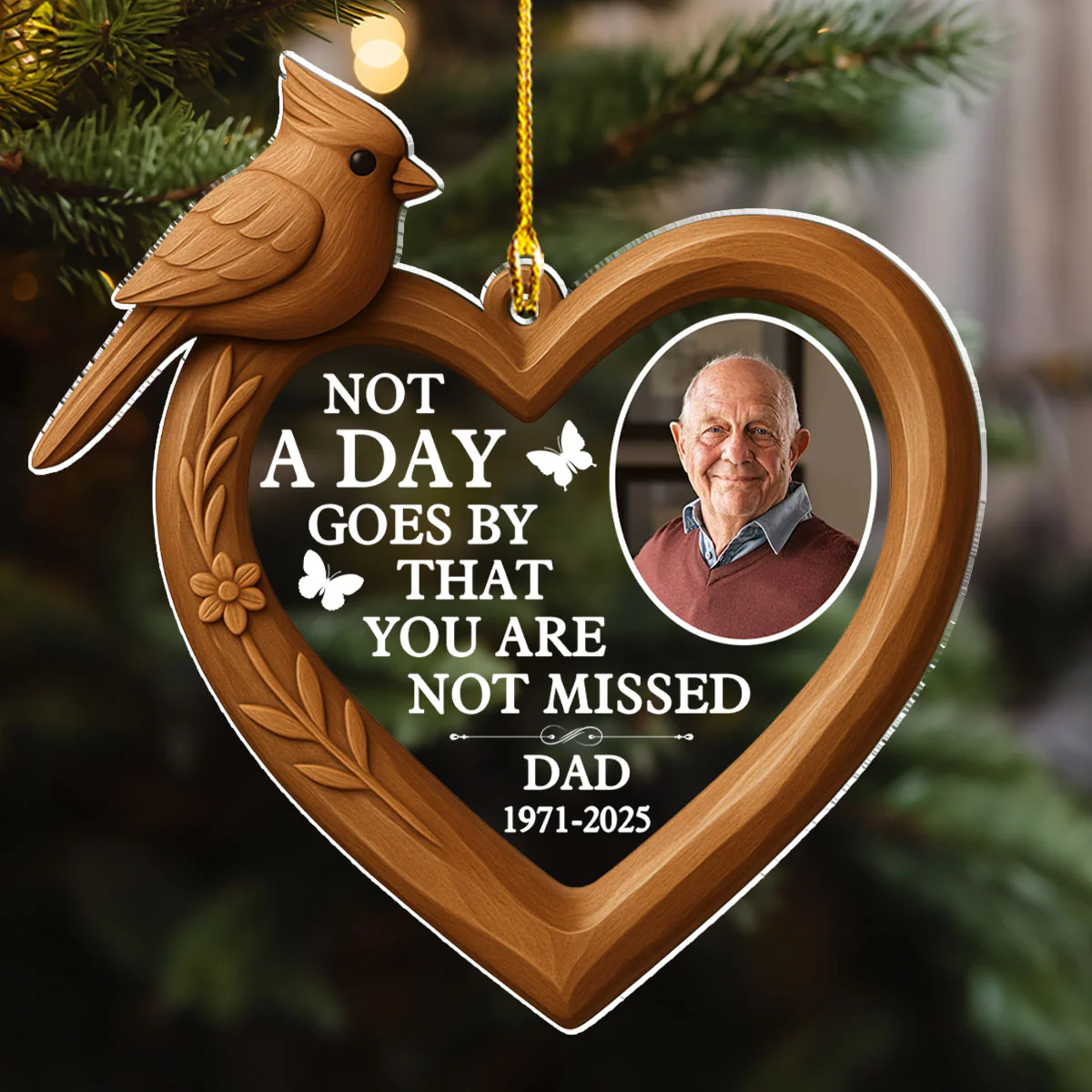 That You Are Not Missed - Personalized Custom Acrylic Ornament