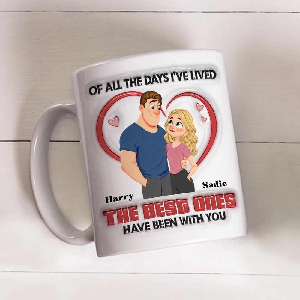 The Best Day - Personalized Custom 3D Inflated Effect Mug - Image 4