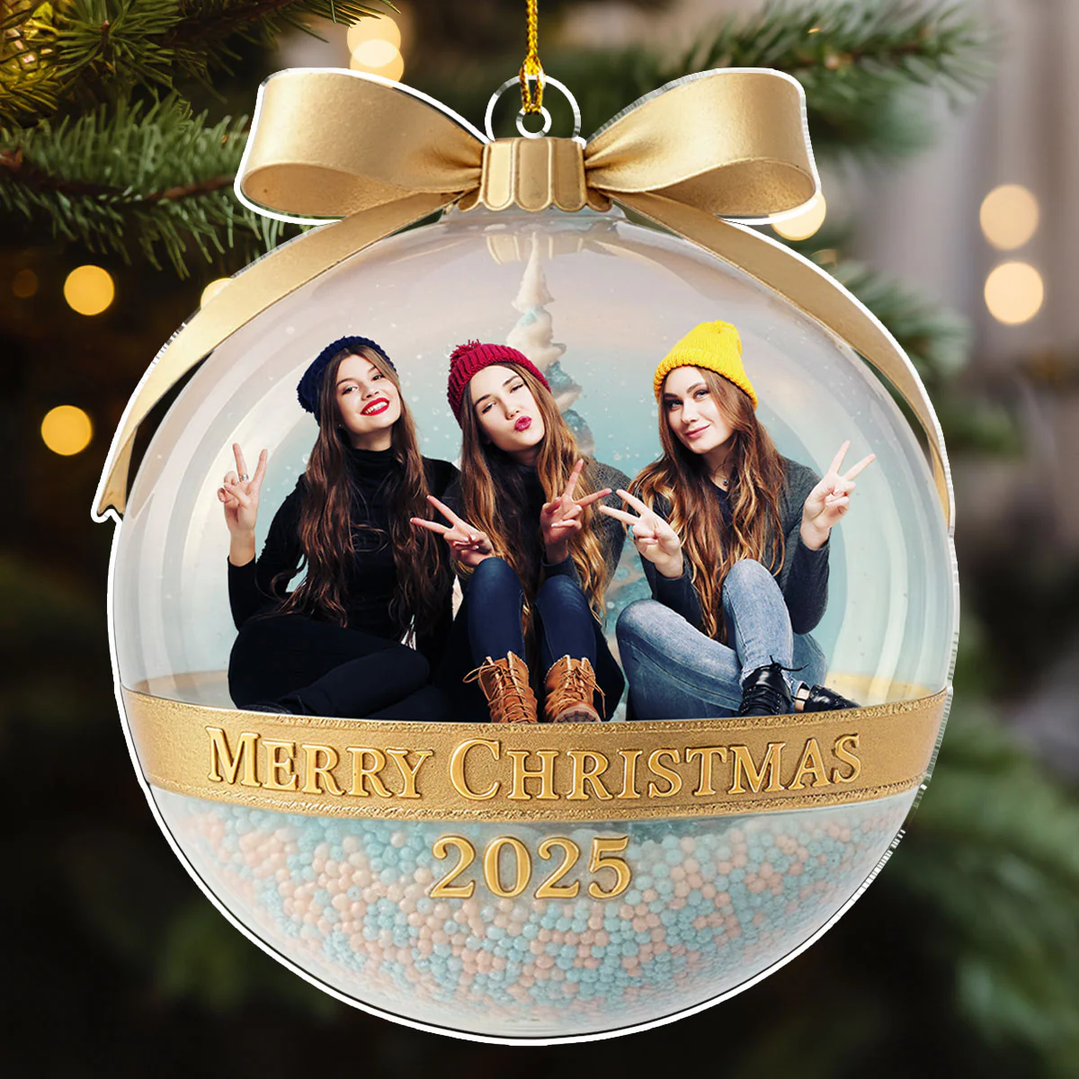 The Best Part Of Life - Personalized Custom Acrylic Ornament - Image 3