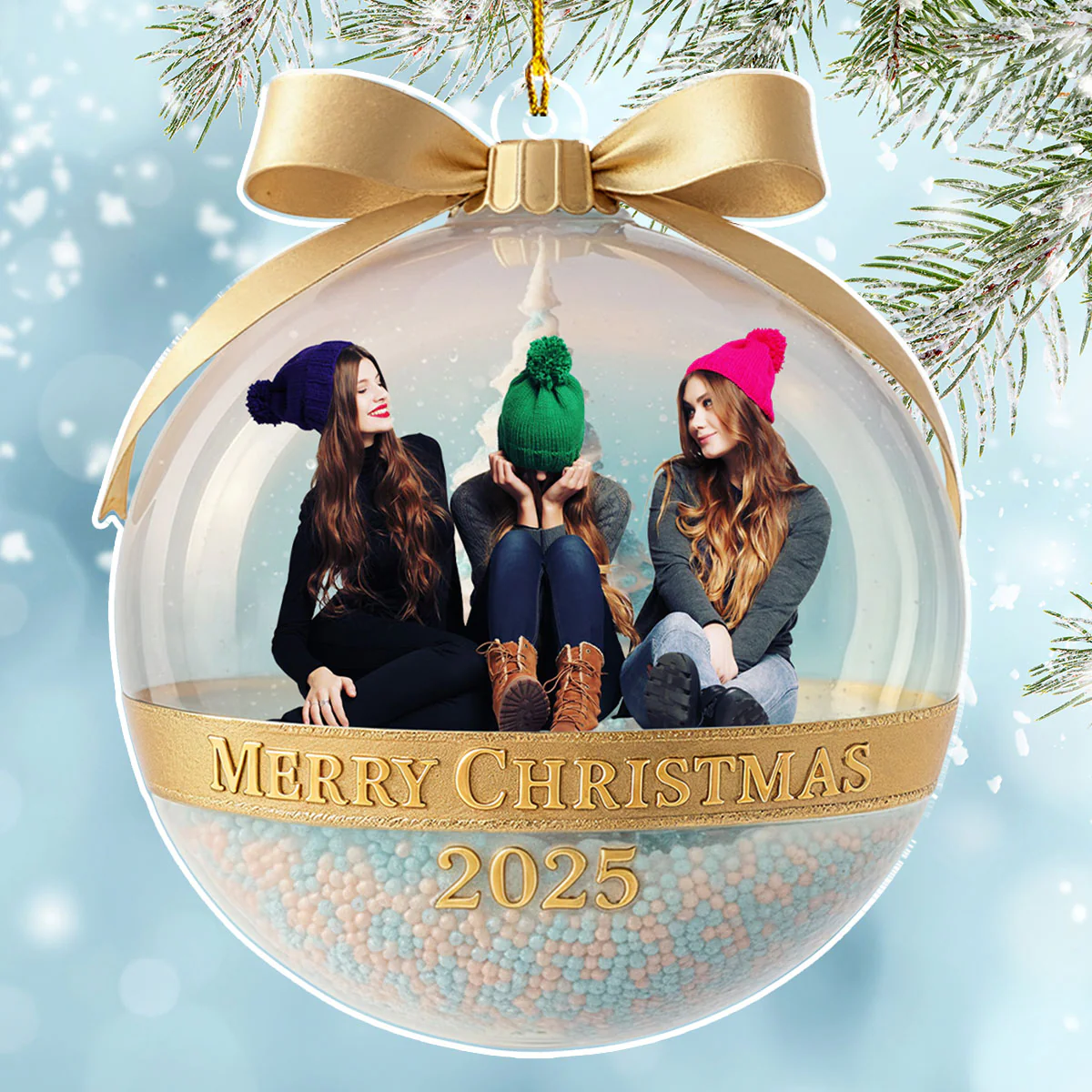 The Best Part Of Life - Personalized Custom Acrylic Ornament - Image 4