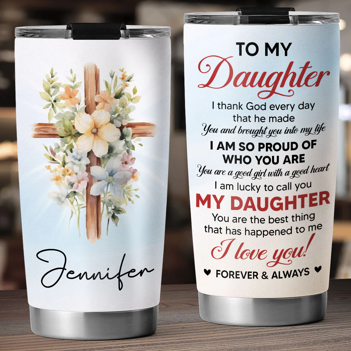 The Best Thing Ever - Personalized Custom Tumbler - Image 4