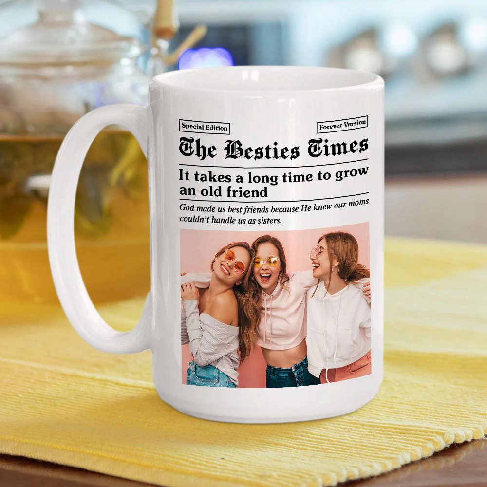 The BFF Times - Personalized Custom Coffee Mug - Image 4