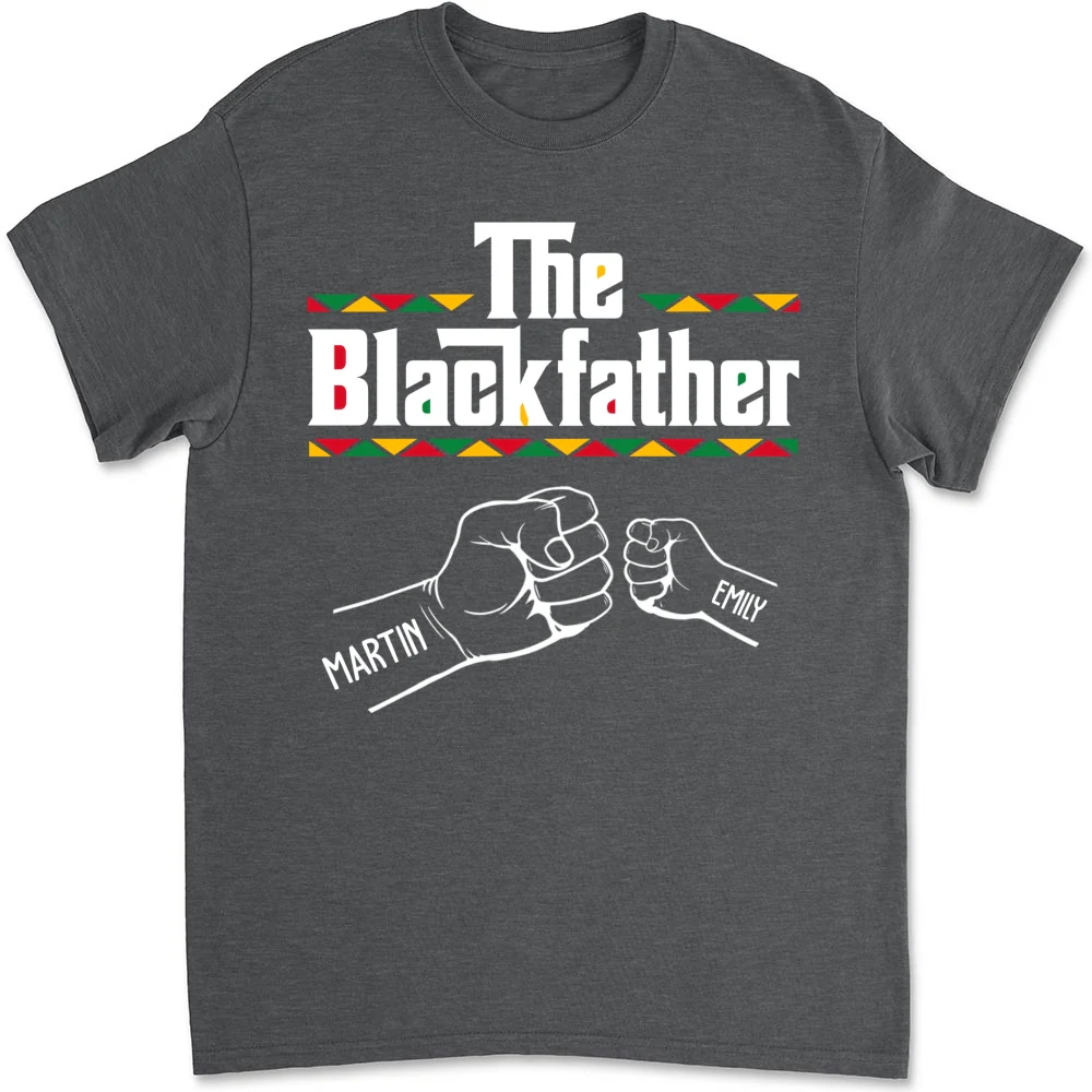 The Blackfather - Personalized Custom Shirt - Image 8