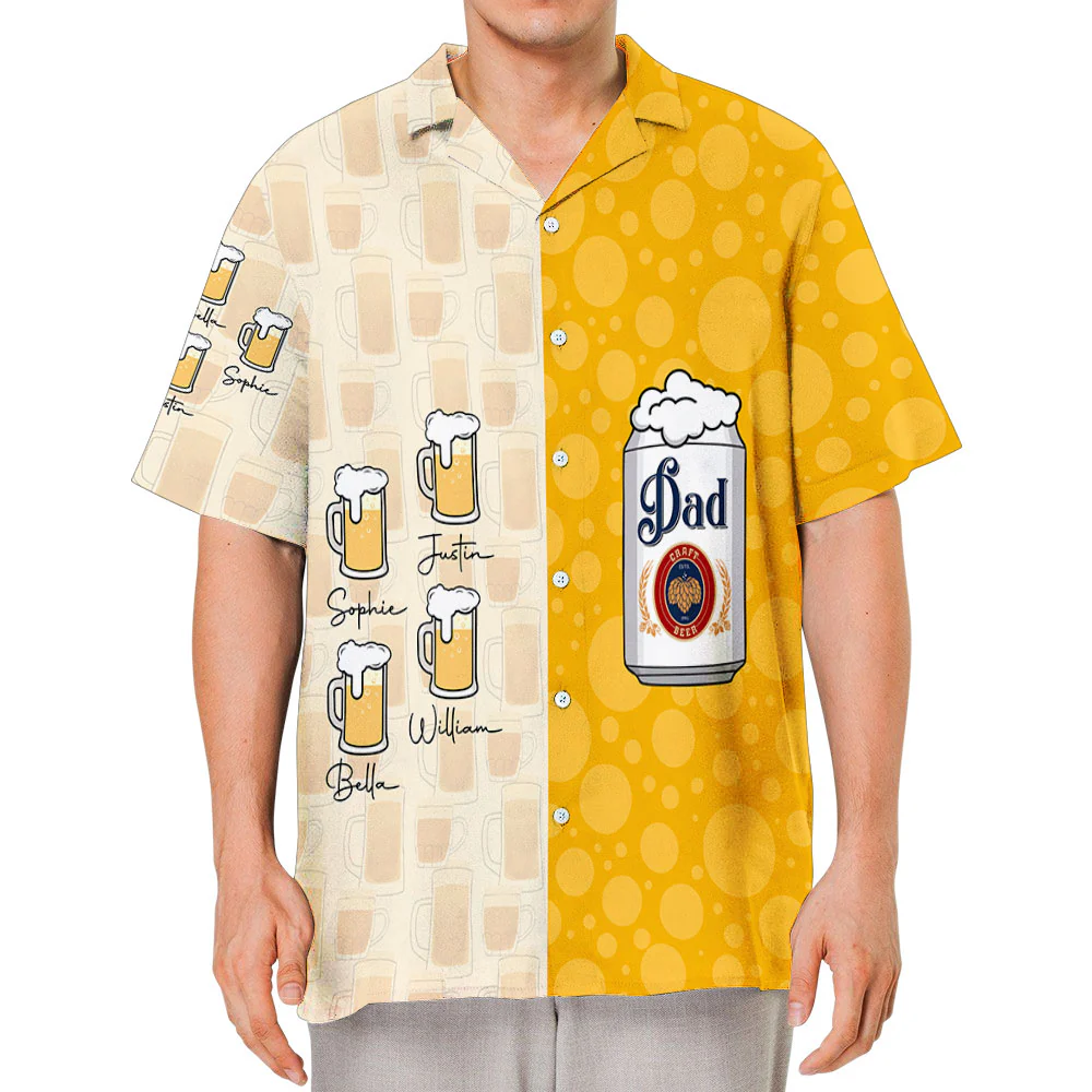The Chill Daddy - Personalized Custom Hawaiian Shirt - Image 5