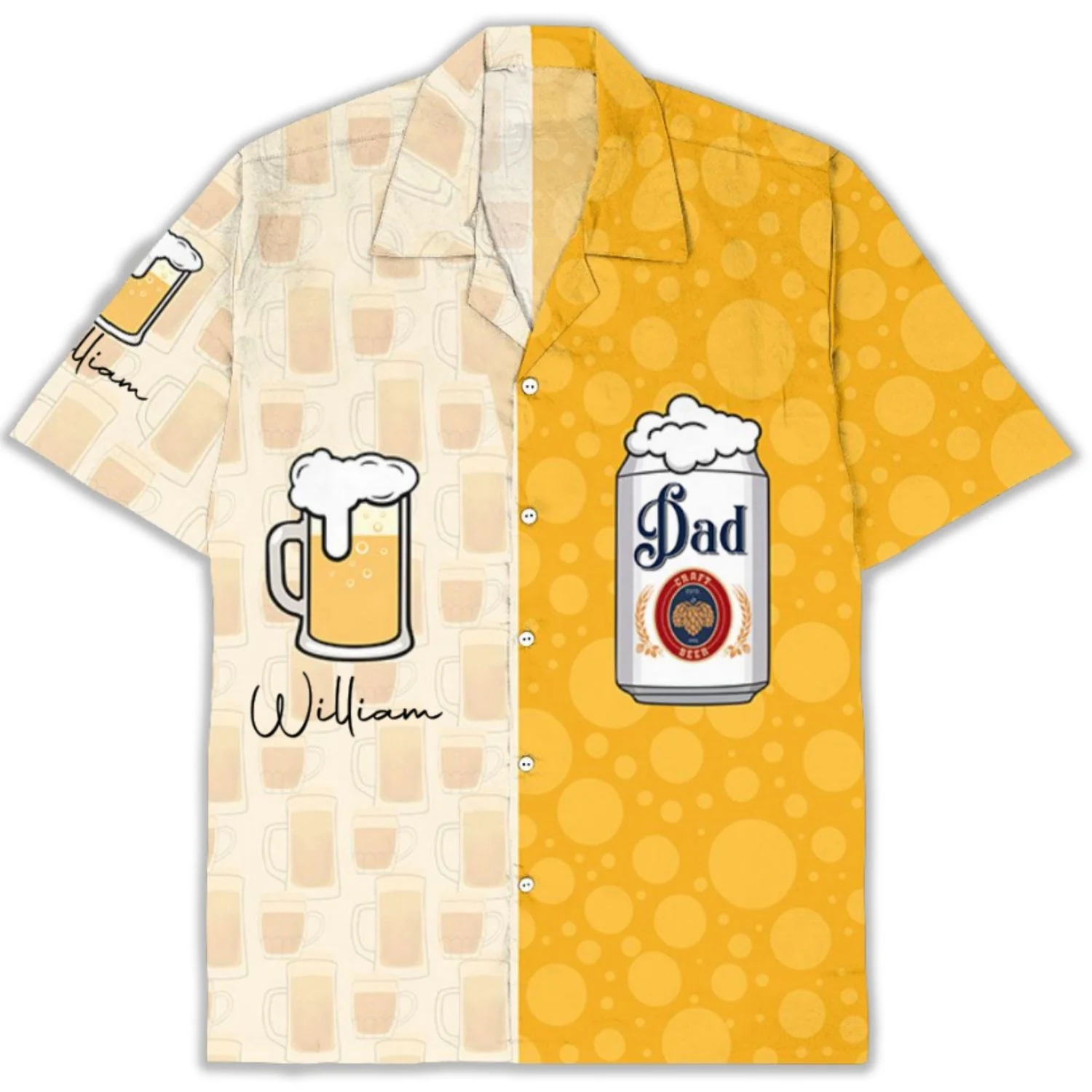 The Chill Daddy - Personalized Custom Hawaiian Shirt - Image 6
