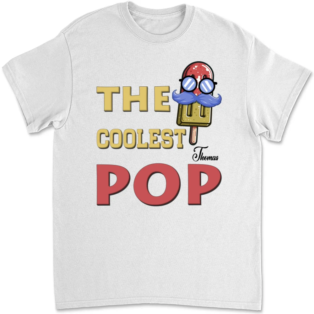 The Coolest Dad - Personalized Custom T-shirt And Onesie - Image 6