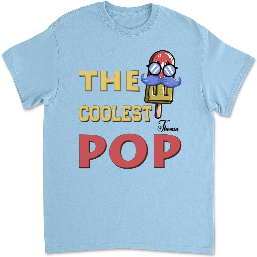 The Coolest Dad - Personalized Custom T-shirt And Onesie - Image 8