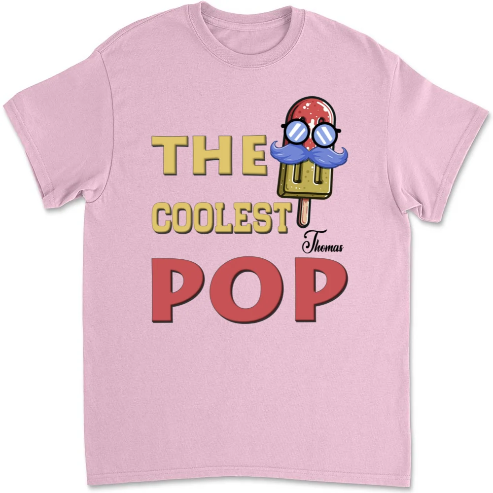 The Coolest Dad - Personalized Custom T-shirt And Onesie - Image 9