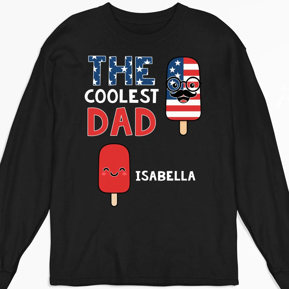 The Coolest Pop - Personalized Custom Shirt - Image 10