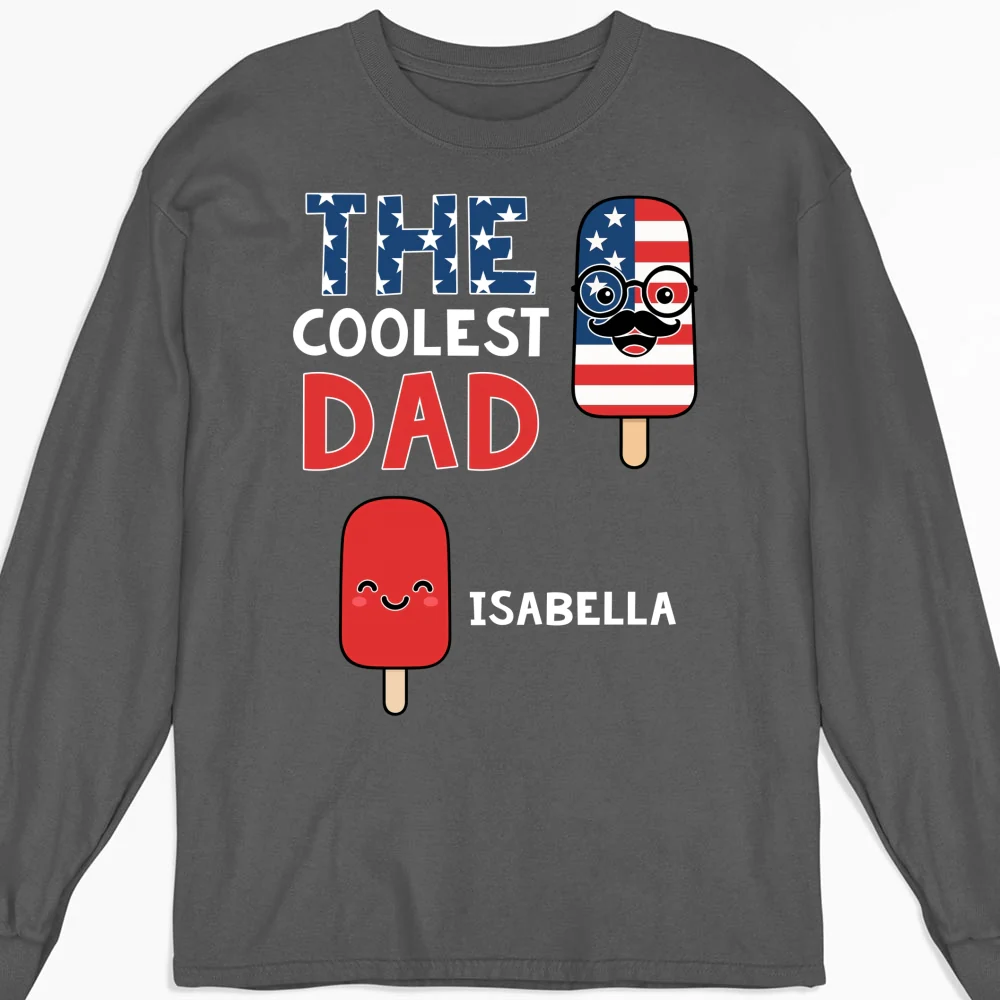 The Coolest Pop - Personalized Custom Shirt - Image 11