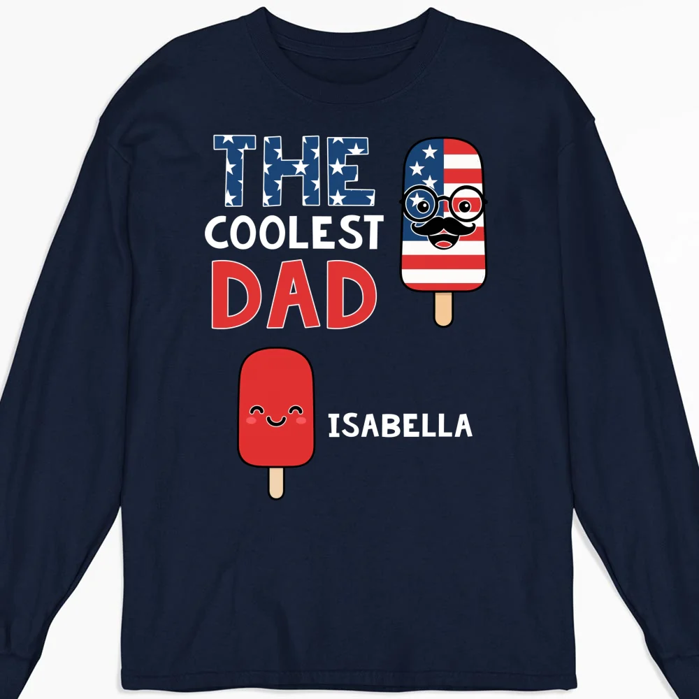 The Coolest Pop - Personalized Custom Shirt - Image 12