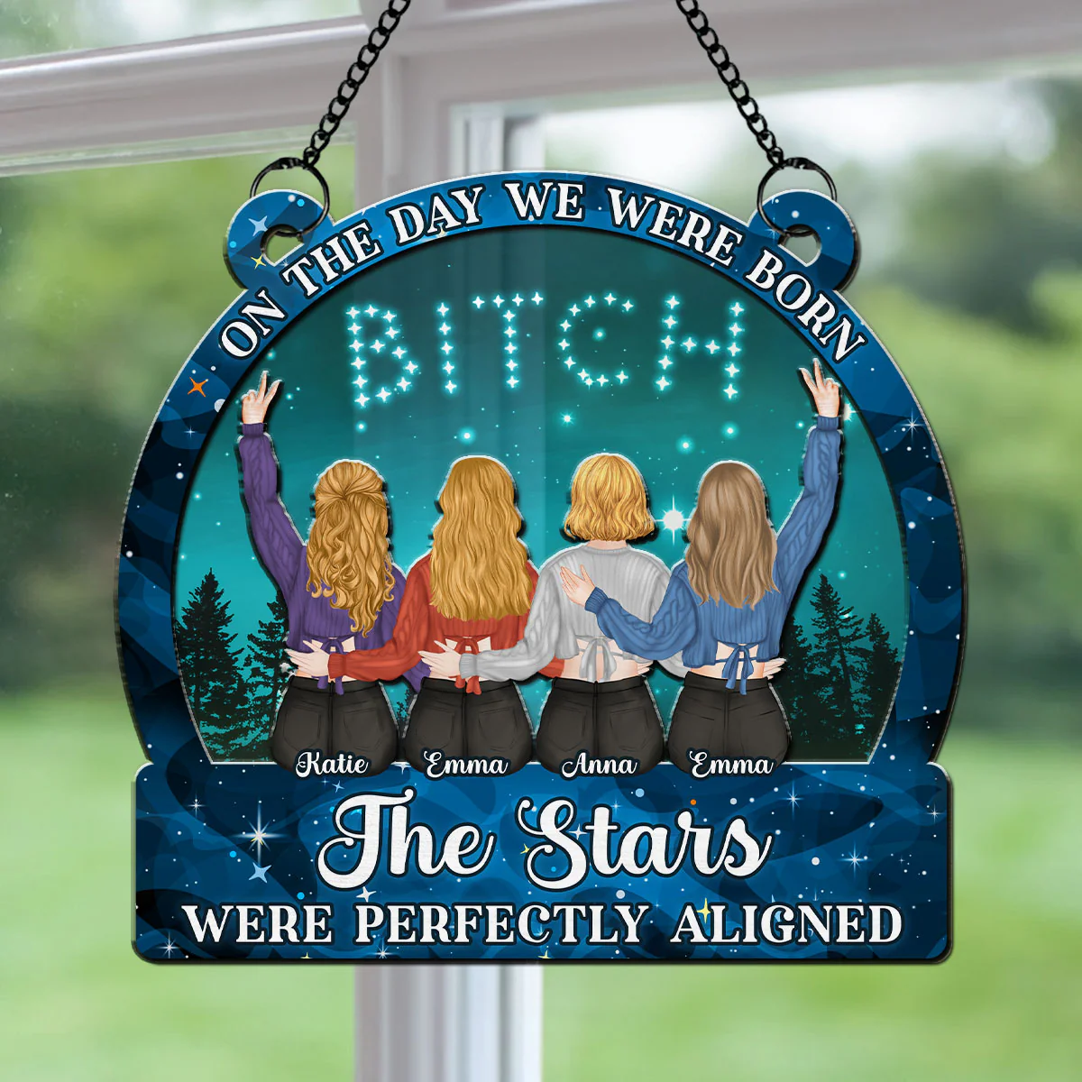 The Day - Personalized Custom Suncatcher - Image 3