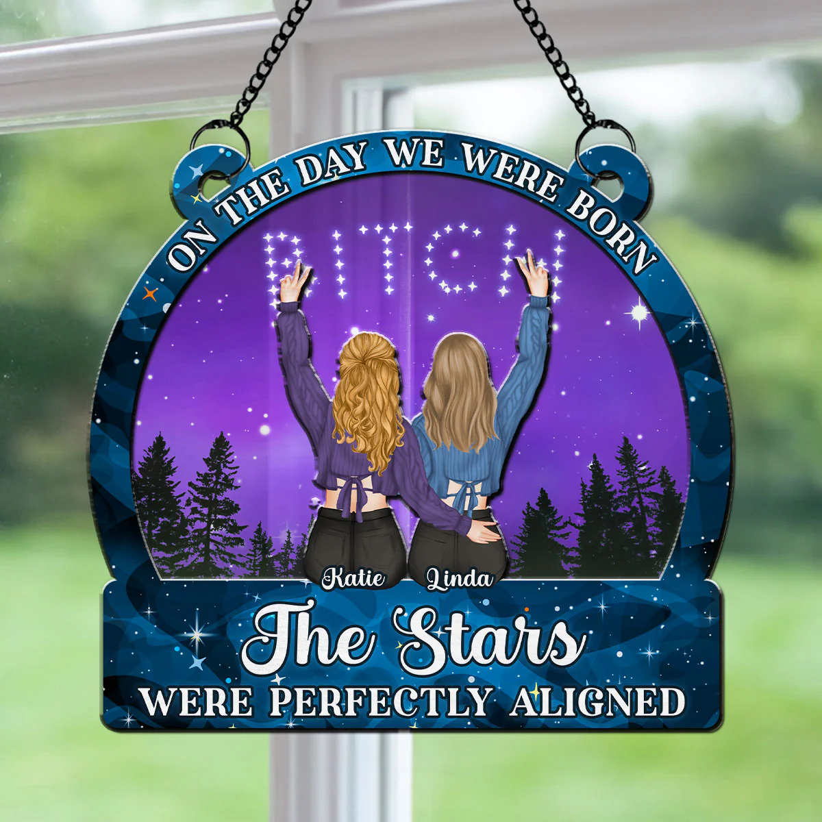 The Day - Personalized Custom Suncatcher - Image 4