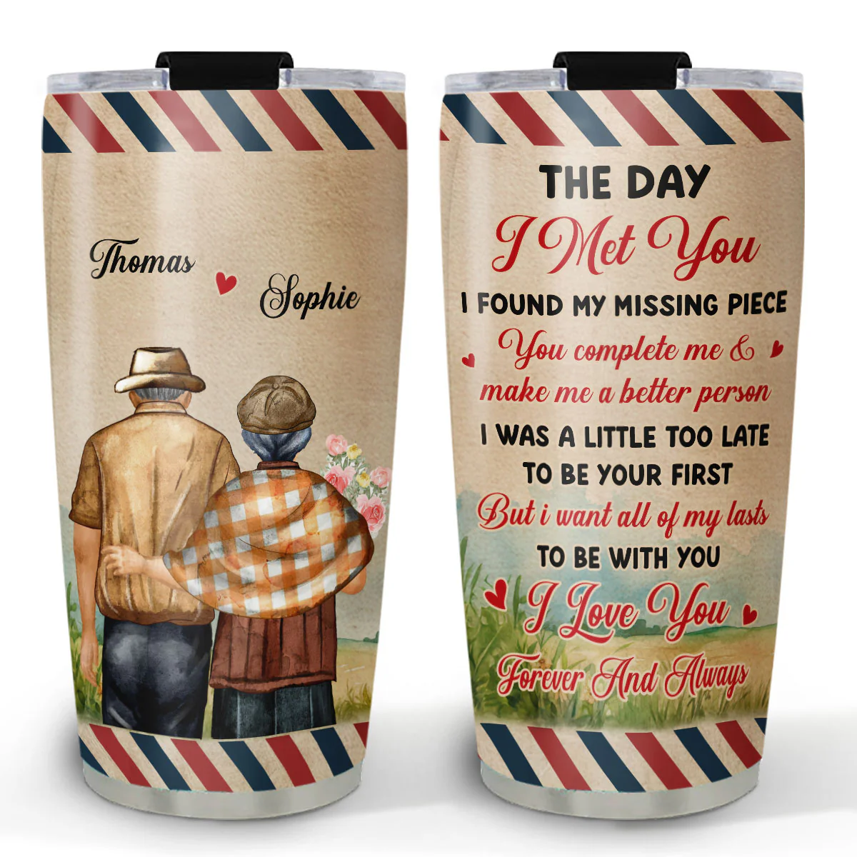 The Day - Personalized Custom Tumbler