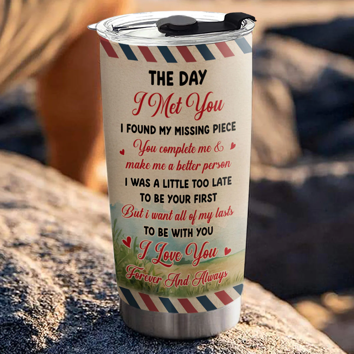 The Day - Personalized Custom Tumbler - Image 3