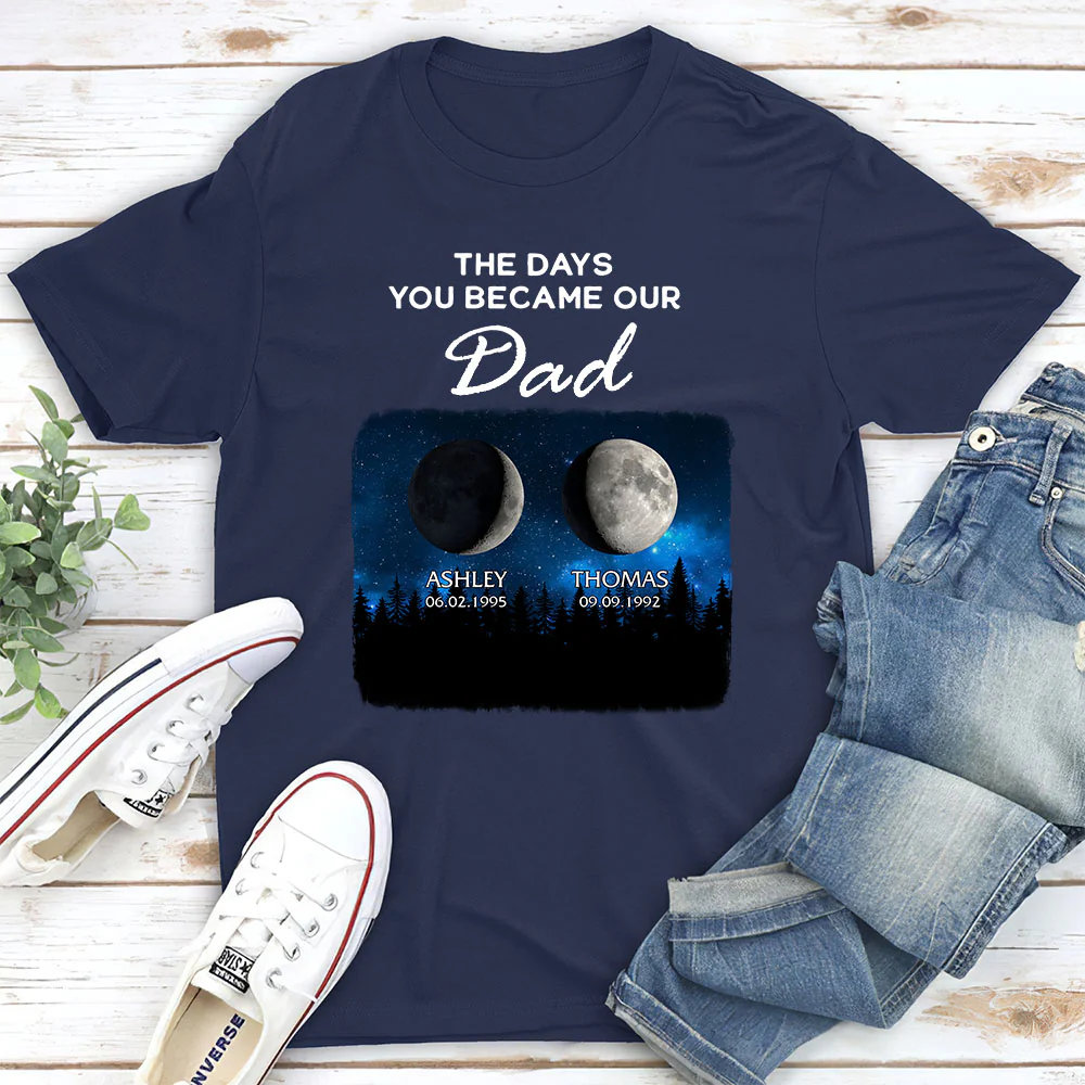 The Day You Become My World - Personalized Custom Shirt - Image 2