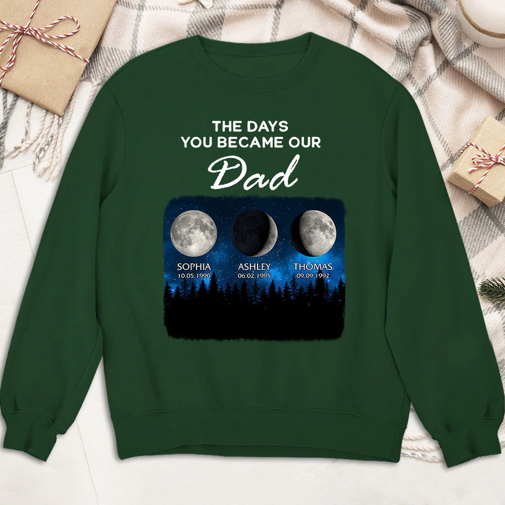 The Day You Become My World - Personalized Custom Shirt - Image 4