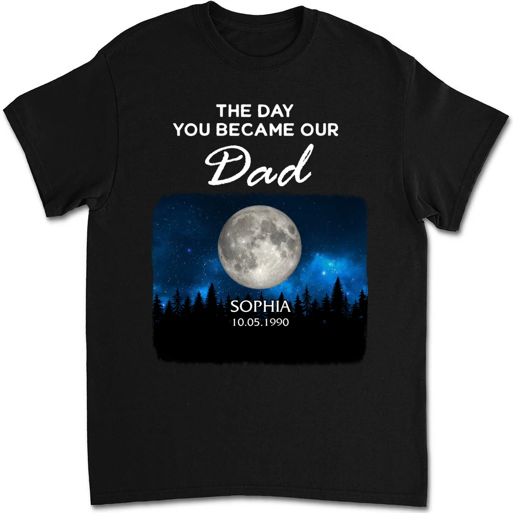 The Day You Become My World - Personalized Custom Shirt - Image 5