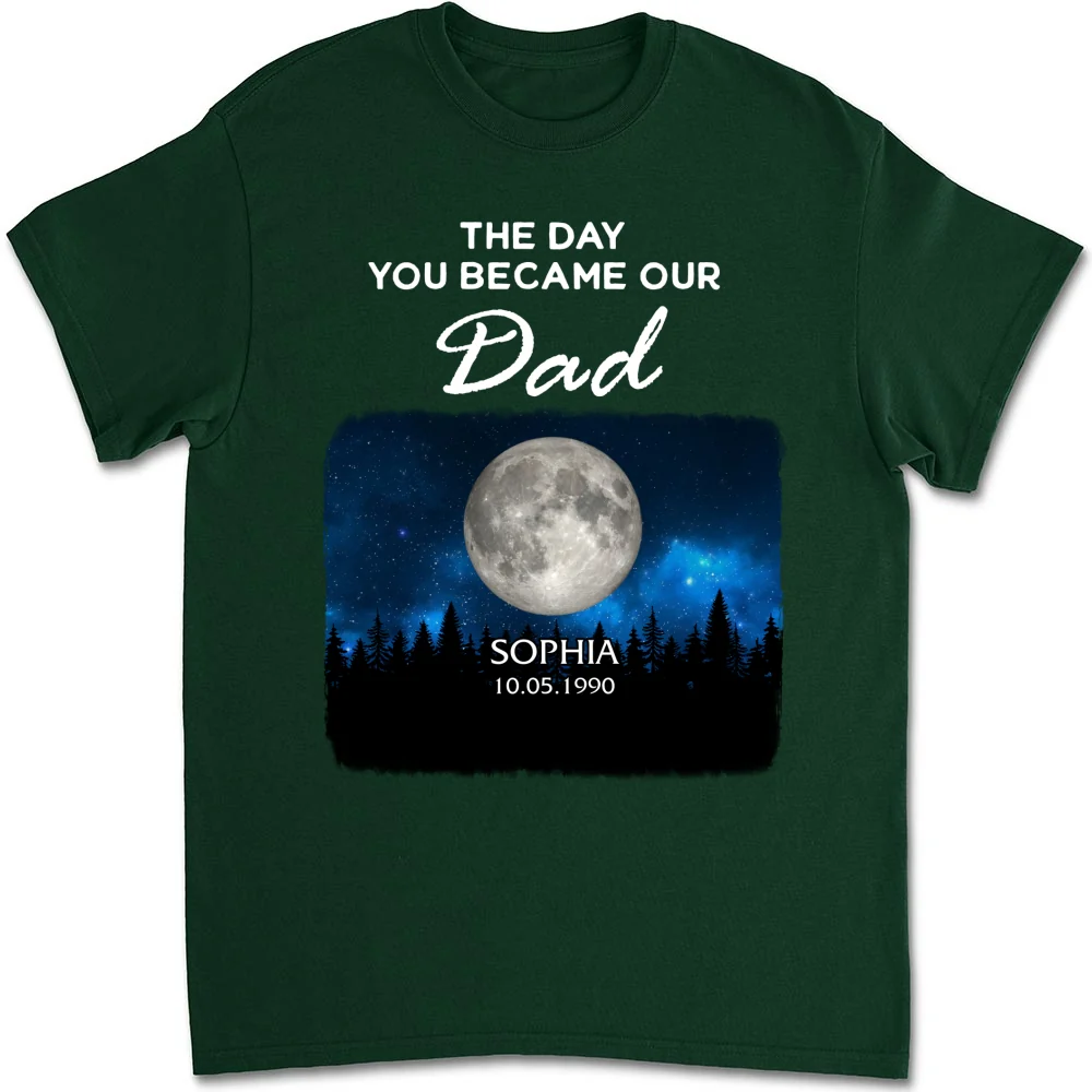 The Day You Become My World - Personalized Custom Shirt - Image 7