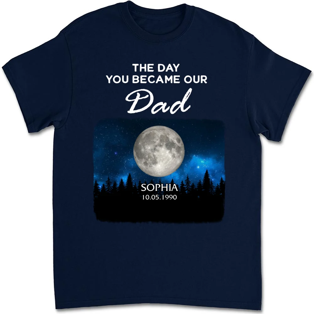 The Day You Become My World - Personalized Custom Shirt - Image 8