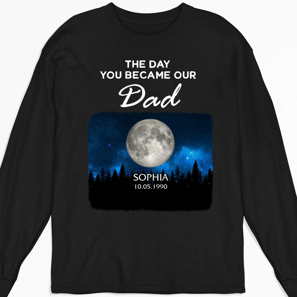 The Day You Become My World - Personalized Custom Shirt - Image 9