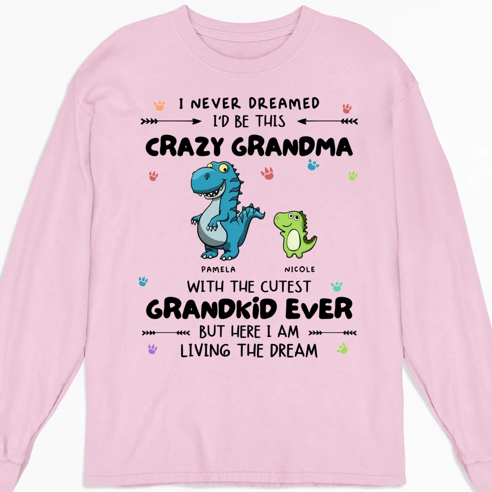The Dream With My Grandkid - Personalized Custom Shirt - Image 12