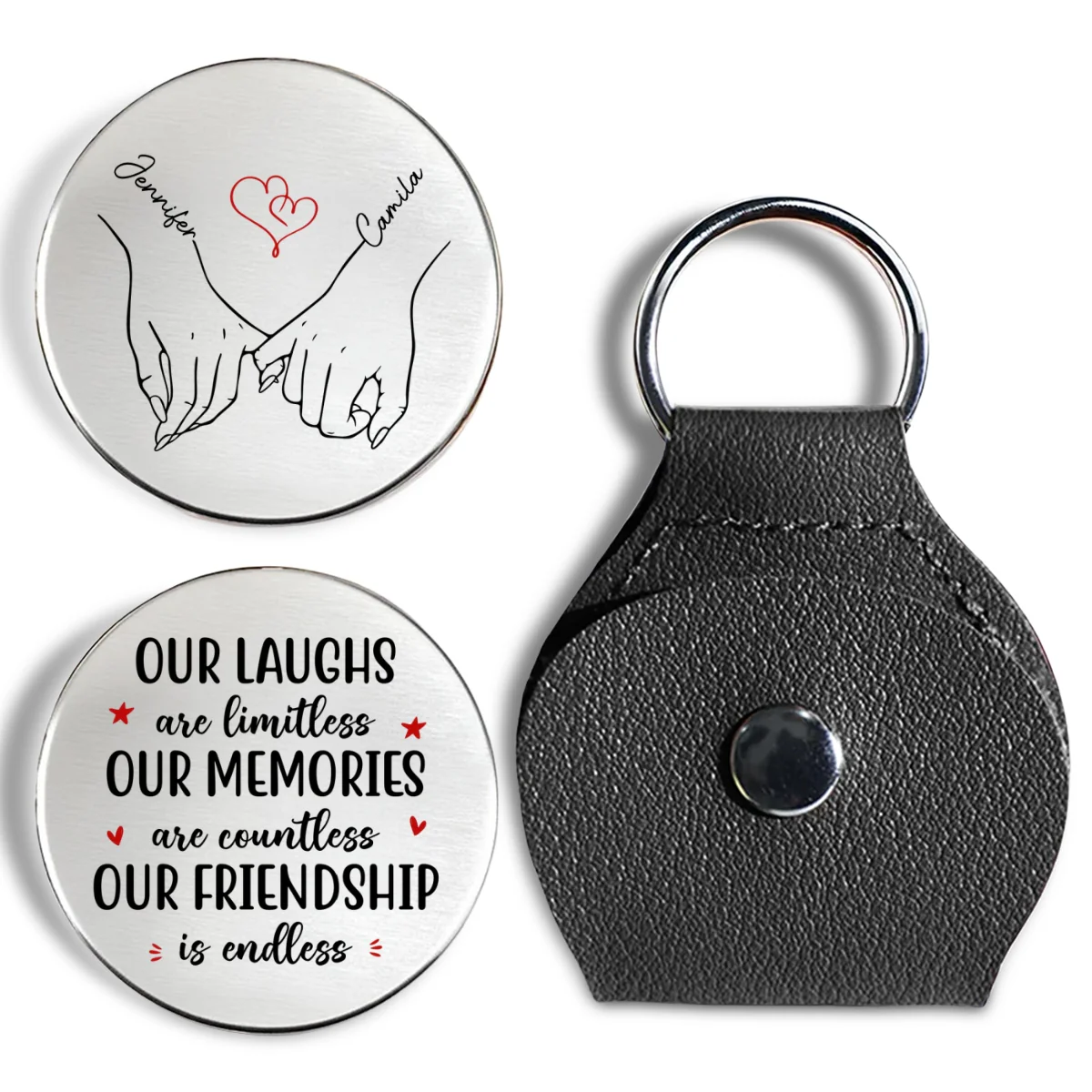 The Endless Laughs - Personalized Custom Pocket Hug - Image 7