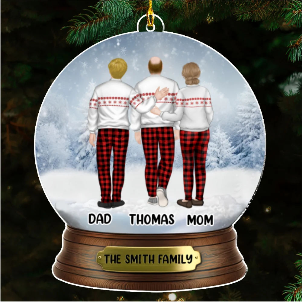 The Family - Personalized Custom Acrylic Ornament - Image 5