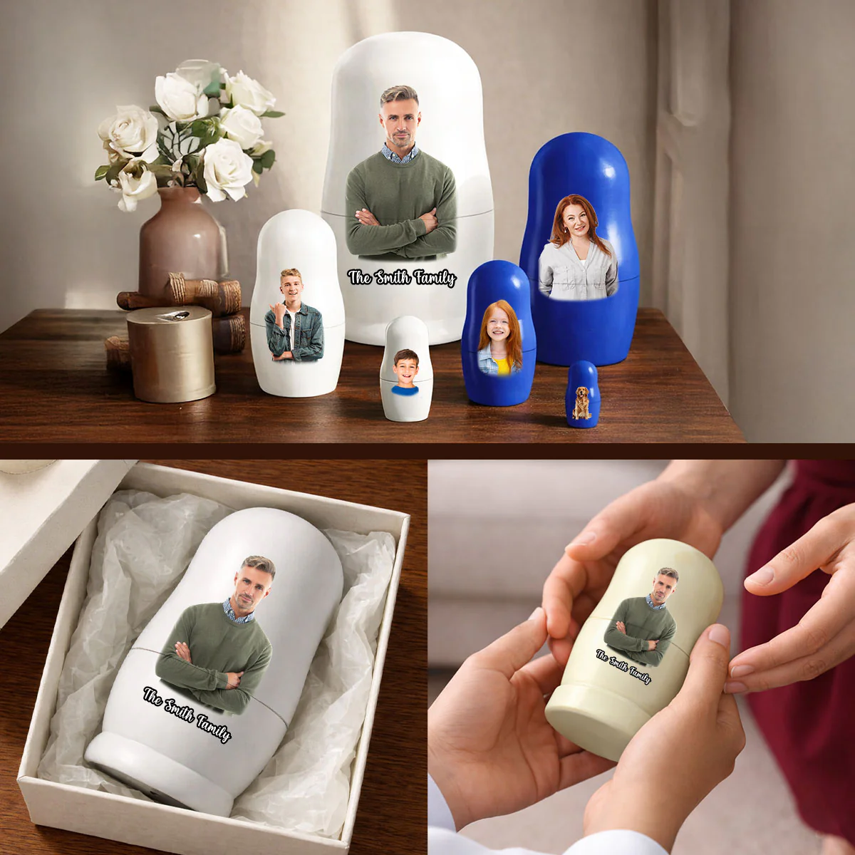 The Family - Personalized Custom Nesting Doll - Image 7