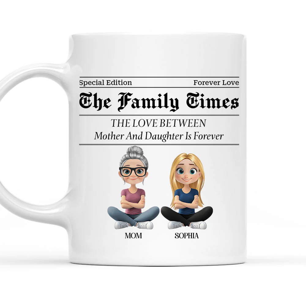 The Family Times Reported - Personalized Custom Coffee Mug