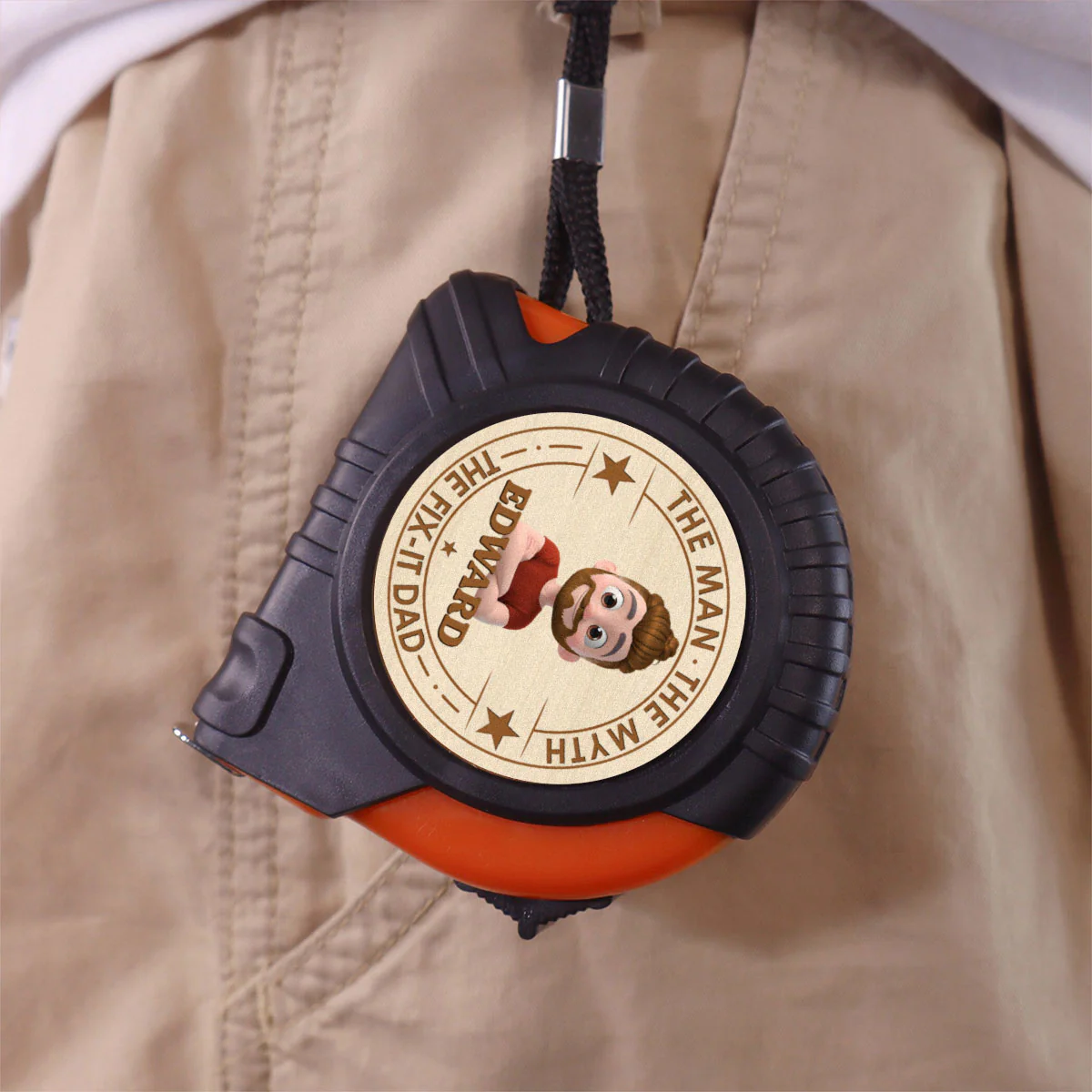 The Fix-It Dad - Personalized Custom Tape Measure - Image 3