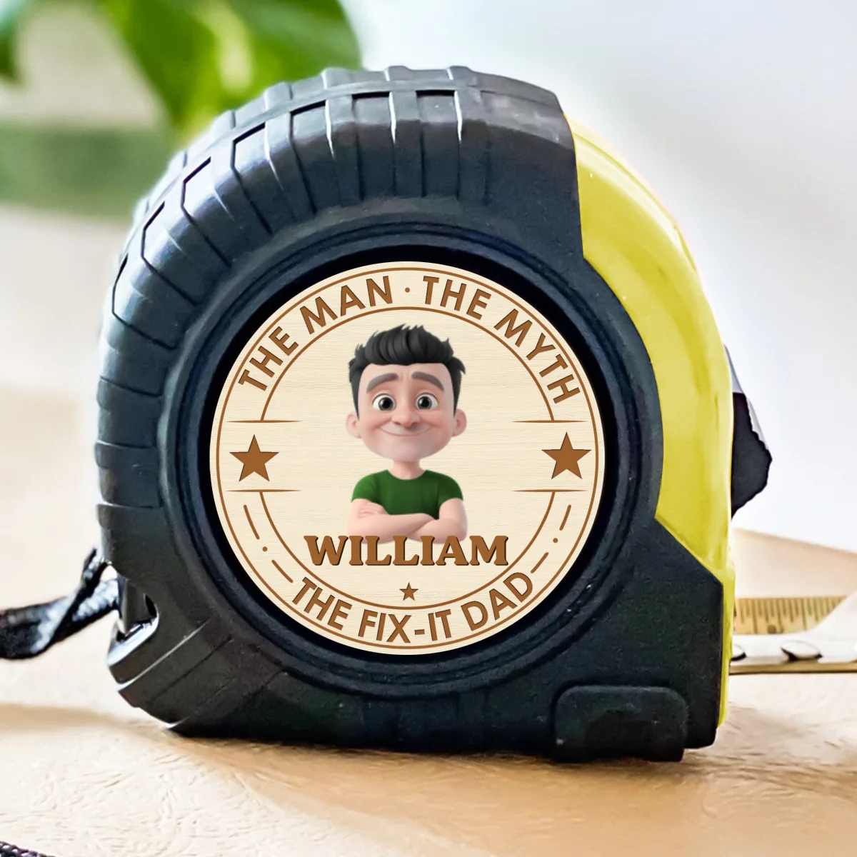 The Fix-It Dad - Personalized Custom Tape Measure - Image 6