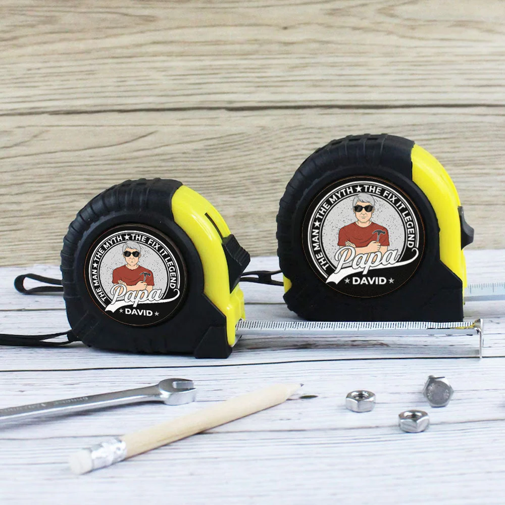The Fix It Legend - Personalized Custom Tape Measure - Image 2