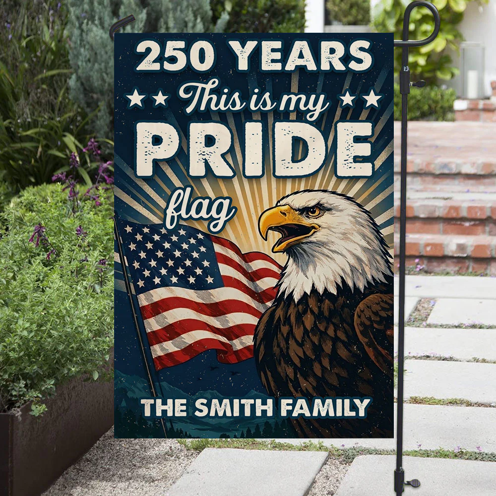 The Flag Of Pride - Personalized 3D Effect Custom Flag - Image 3