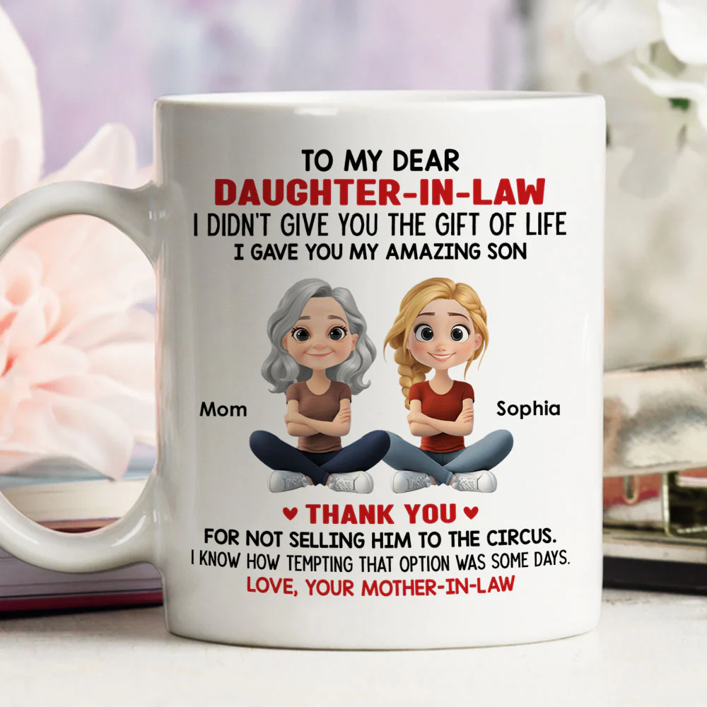 The Gift Of Life - Personalized Custom Coffee Mug - Image 3