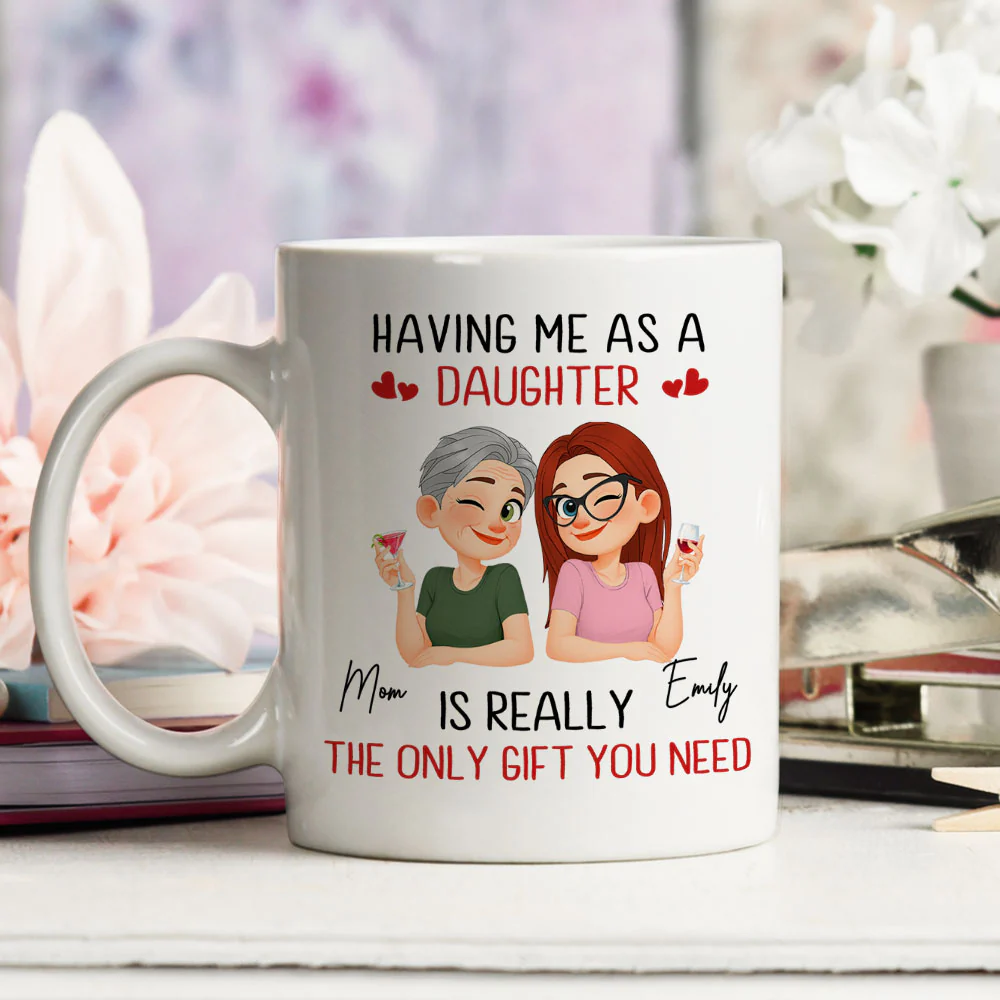 The Gift You Need - Personalized Custom Coffee Mug - Image 3